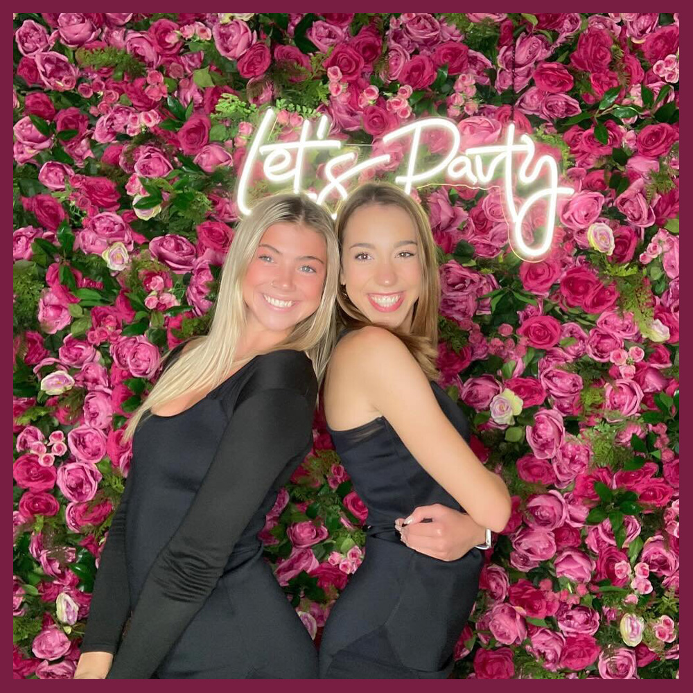 flower wall for rent near me